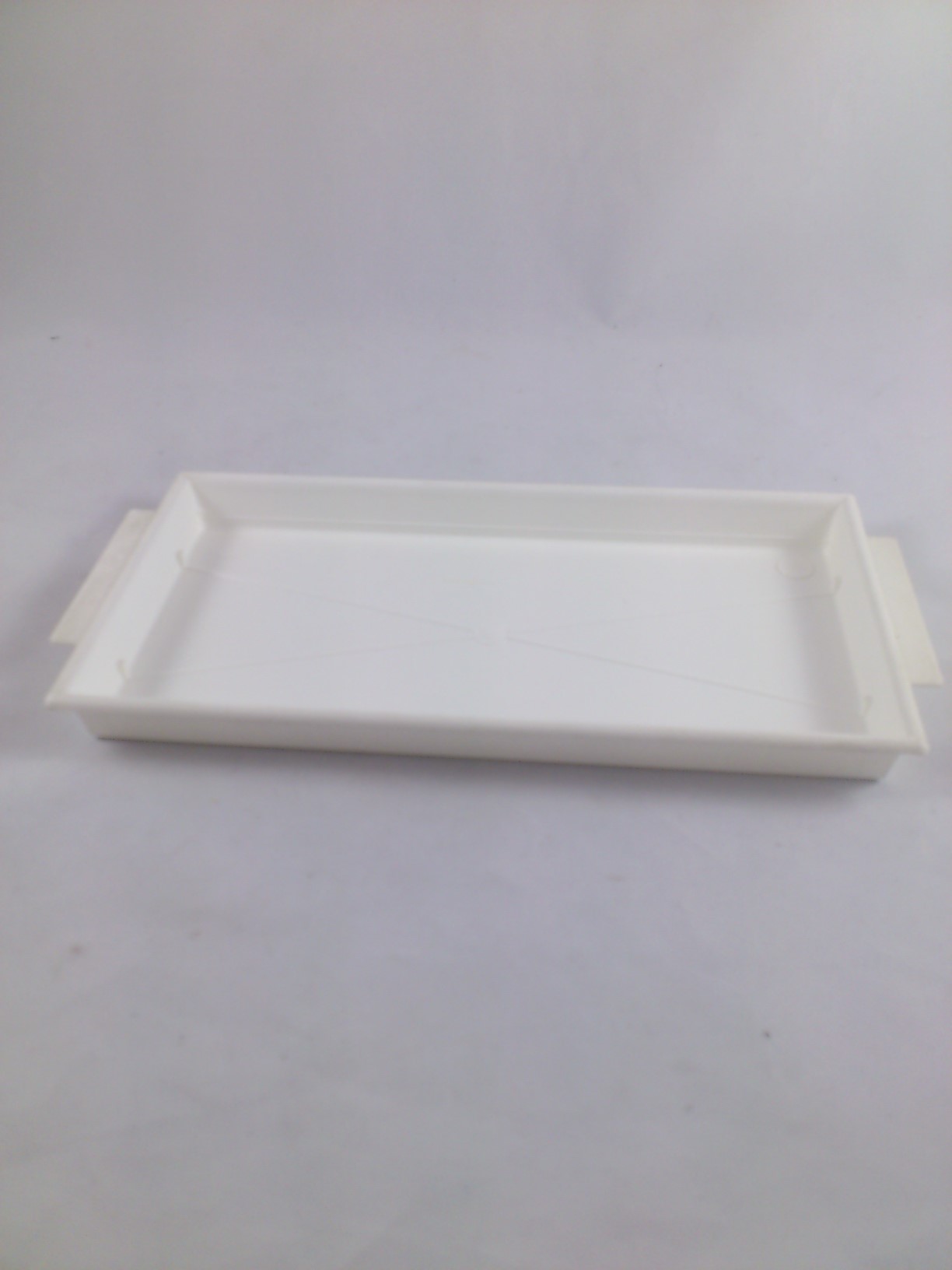 Brick tray 25x13 cm (for 1 brick oasis ideal) white